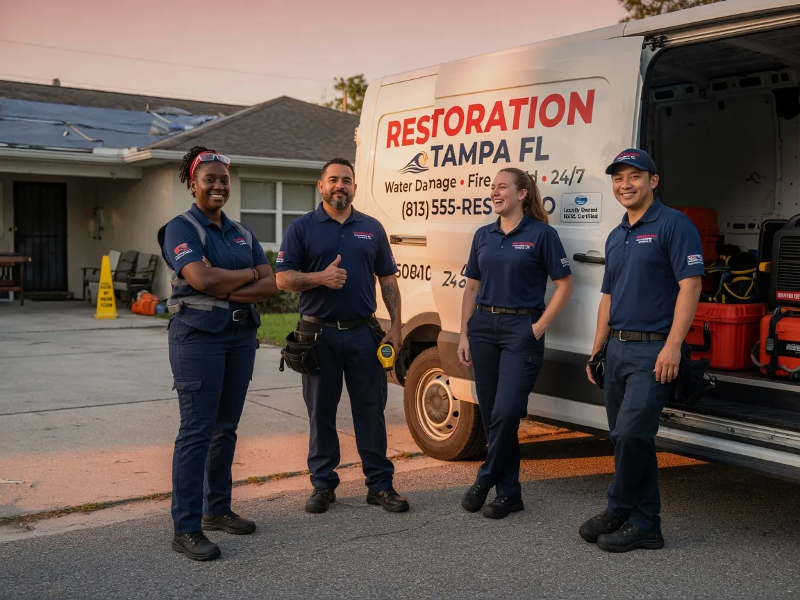 Water Damage Restoration company in Hitchita, OK